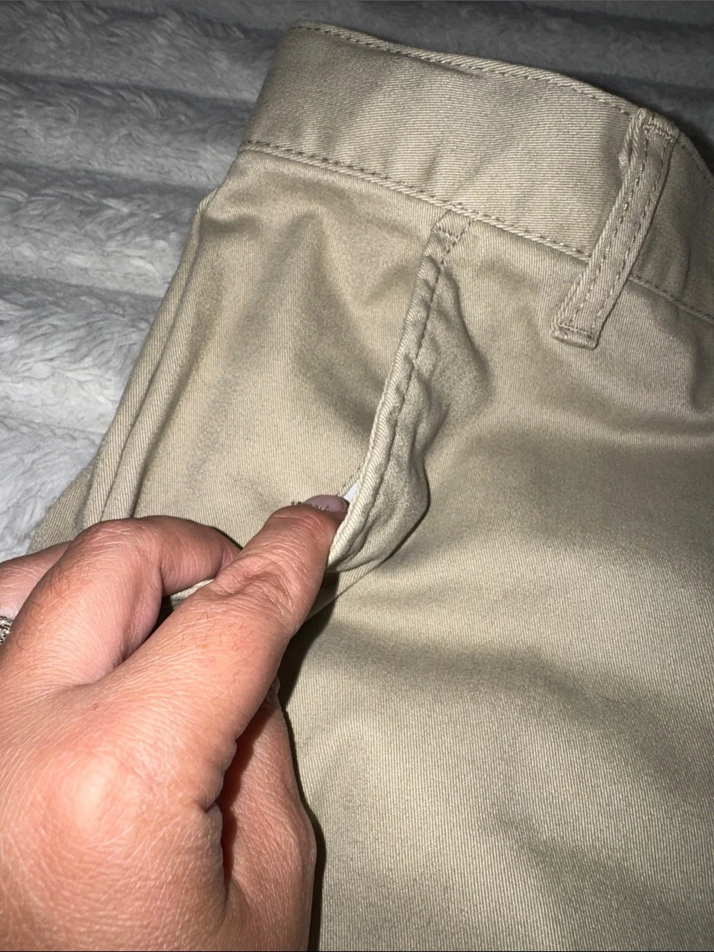 Cat & Jack Tan Kids Straight Chino Pants